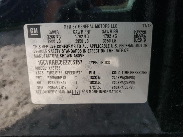 Photo 10 from auction – 2014 CHEVROLET SILVERADO with VIN 1GCVKREC6EZ206157