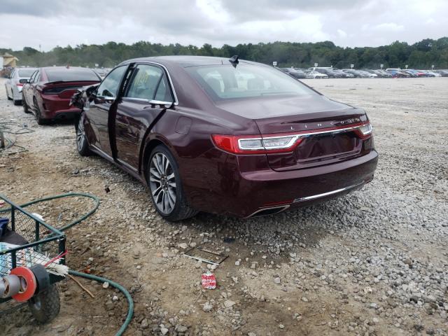 Photo 3 from auction – 2018 LINCOLN CONTINENTA with VIN 1LN6L9RP1J5617865
