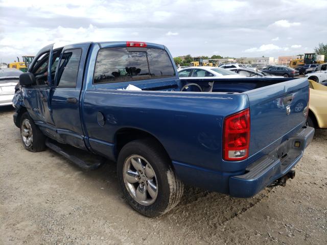 Photo 3 from auction – 2005 DODGE RAM 1500 S with VIN 1D7HA18D85S106193