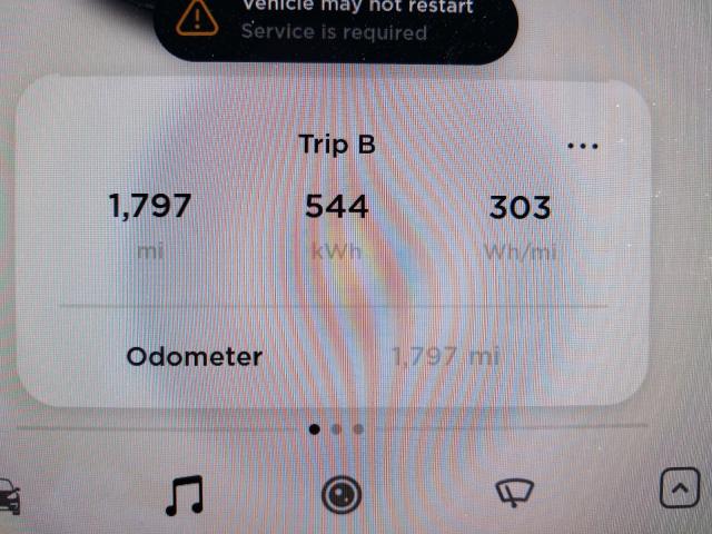Photo 8 from auction – 2021 TESLA MODEL Y with VIN 5YJYGDEE5MF222843