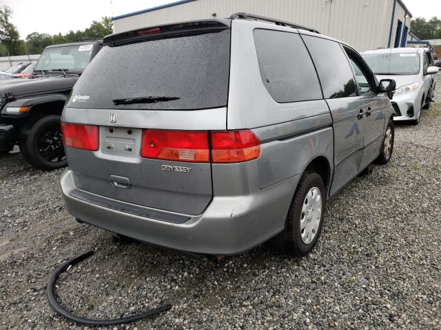 Photo 4 from auction – 2000 HONDA ODYSSEY with VIN 2HKRL1851YH587246