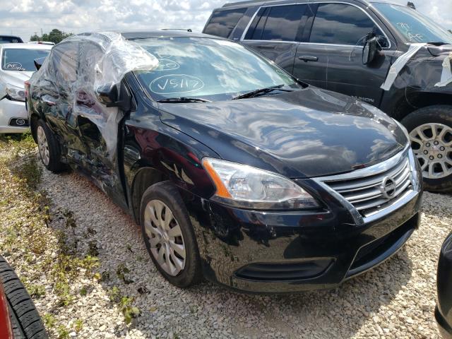 Photo 1 from auction – 2014 NISSAN SENTRA S with VIN 1N4AB7AP9EN851684