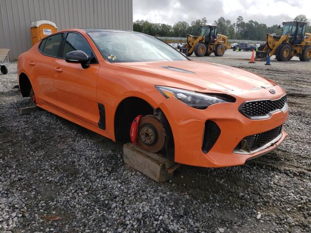 KIA STINGER GT 2019 with VIN KNAE35LC2K6070094 - Photo from auction
