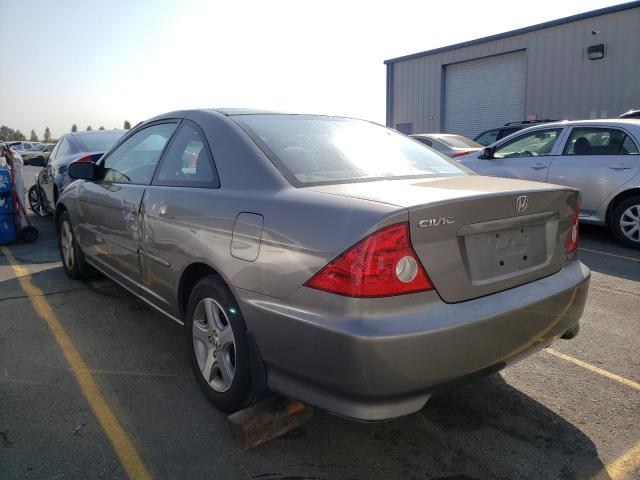Photo 3 from auction – 2004 HONDA CIVIC EX with VIN 1HGEM219X4L085650
