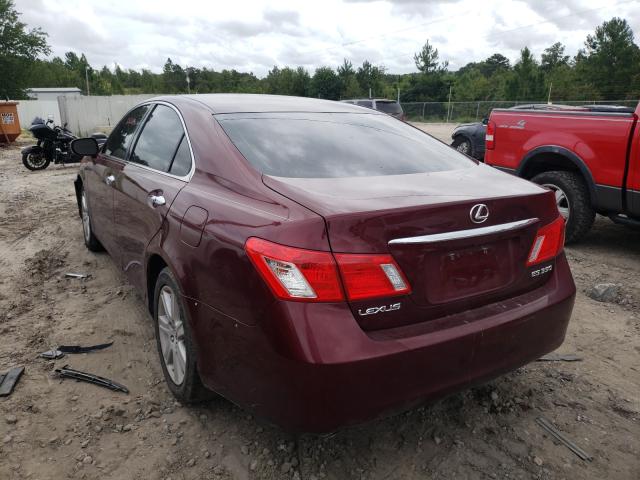 Photo 3 from auction – 2008 LEXUS ES 350 with VIN JTHBJ46G082227723