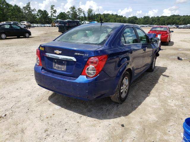 Photo 4 from auction – 2014 CHEVROLET SONIC LT with VIN 1G1JC5SH4E4117343