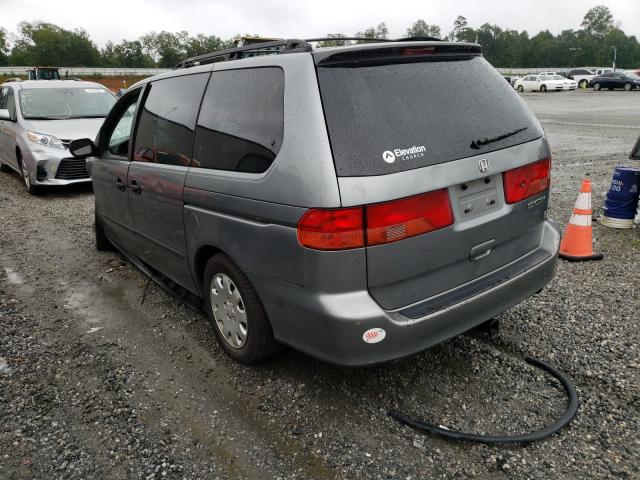 Photo 3 from auction – 2000 HONDA ODYSSEY with VIN 2HKRL1851YH587246