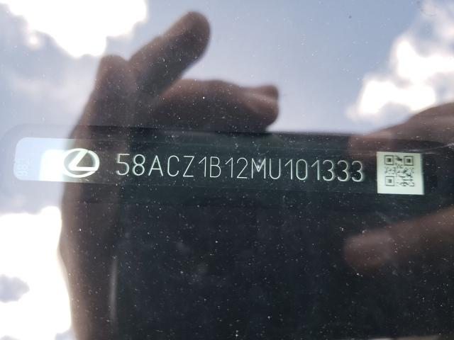 Photo 10 from auction – 2021 LEXUS ES 350 BAS with VIN 58ACZ1B12MU101333