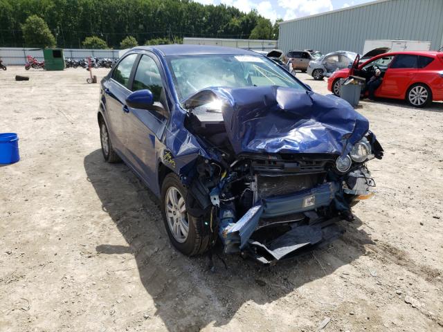 CHEVROLET SONIC LT 2014 with VIN 1G1JC5SH4E4117343 - Photo from auction