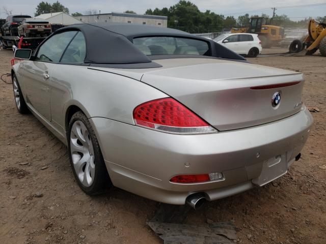 Photo 3 from auction – 2004 BMW 645 CI AUT with VIN WBAEK73404B321700