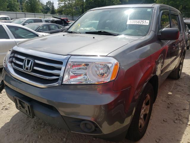 Photo 2 from auction – 2012 HONDA PILOT LX with VIN 5FNYF4H22CB077666