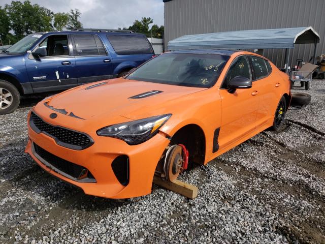 Photo 2 from auction – 2019 KIA STINGER GT with VIN KNAE35LC2K6070094