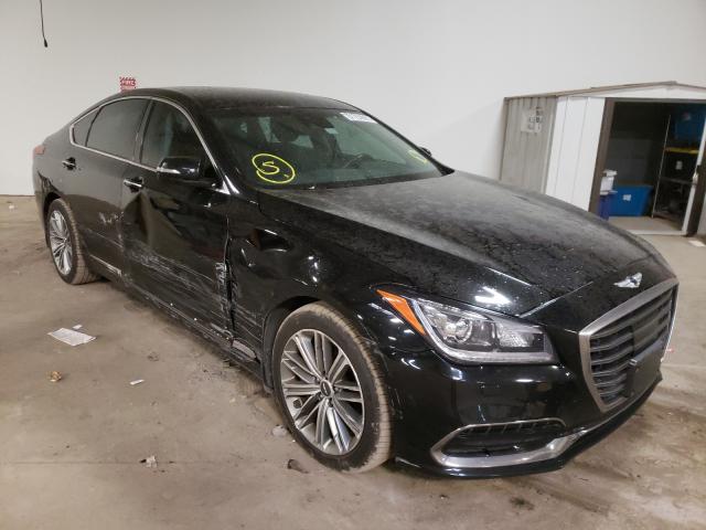 GENESIS G80 BASE 2018 with VIN KMHGN4JEXJU227719 - Photo from auction