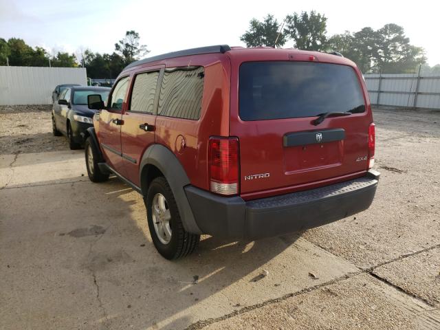 Photo 3 from auction – 2008 DODGE NITRO SXT with VIN 1D8GU28K88W181699