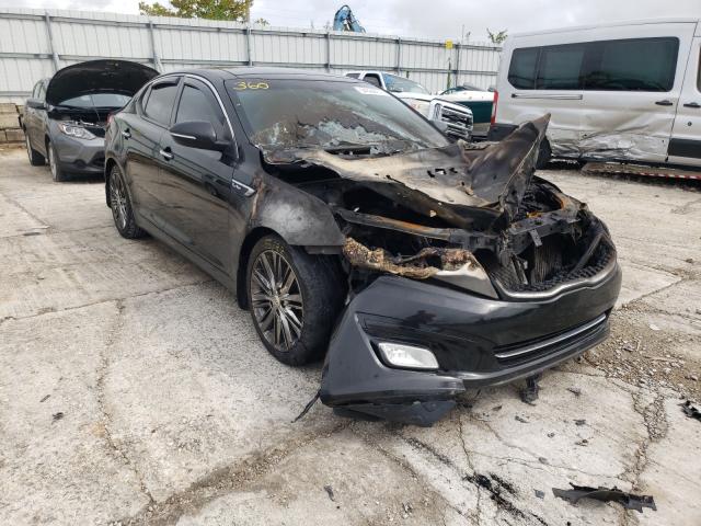 KIA OPTIMA SX 2015 with VIN 5XXGR4A66FG471365 - Photo from auction