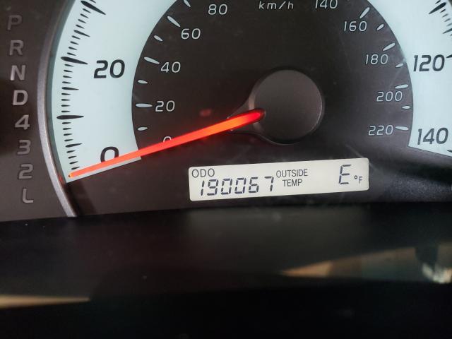 Photo 8 from auction – 2009 TOYOTA CAMRY BASE with VIN 4T1BE46K09U303498