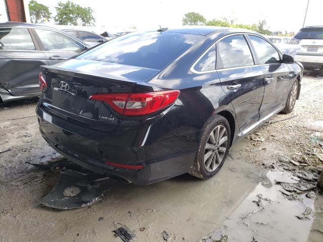 Photo 4 from auction – 2017 HYUNDAI SONATA SPO with VIN 5NPE34AF3HH476572
