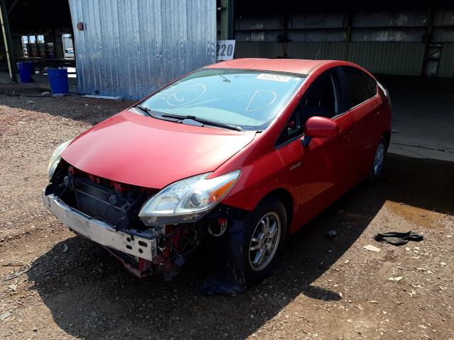 Photo 2 from auction – 2010 TOYOTA PRIUS with VIN JTDKN3DU1A5194308