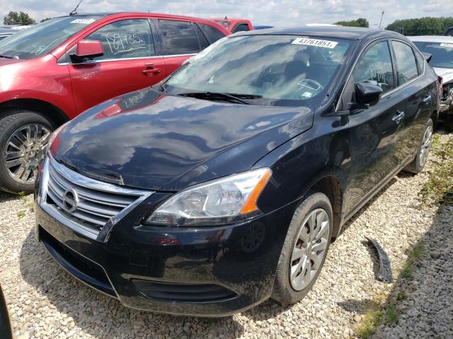 Photo 2 from auction – 2014 NISSAN SENTRA S with VIN 1N4AB7AP9EN851684
