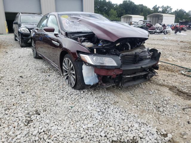 LINCOLN CONTINENTA 2018 with VIN 1LN6L9RP1J5617865 - Photo from auction