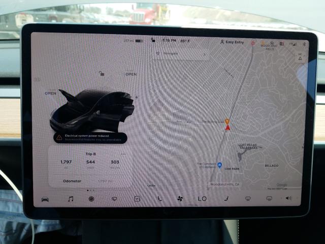 Photo 9 from auction – 2021 TESLA MODEL Y with VIN 5YJYGDEE5MF222843