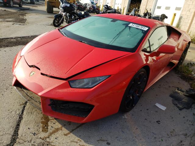 Photo 2 from auction – 2016 LAMBORGHINI HURACAN with VIN ZHWUC2ZF3GLA04025
