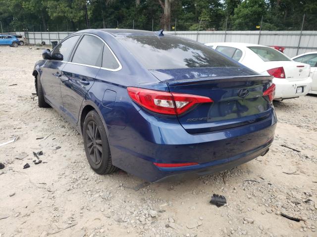 Photo 3 from auction – 2016 HYUNDAI SONATA SE with VIN 5NPE24AF1GH298310