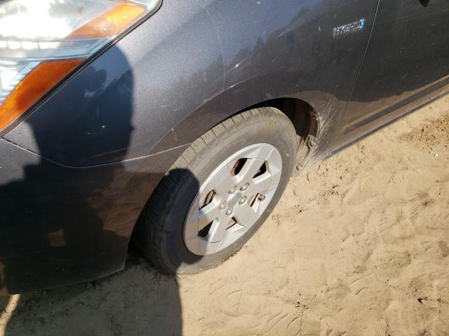 Photo 9 from auction – 2009 TOYOTA PRIUS with VIN JTDKB20U493468102