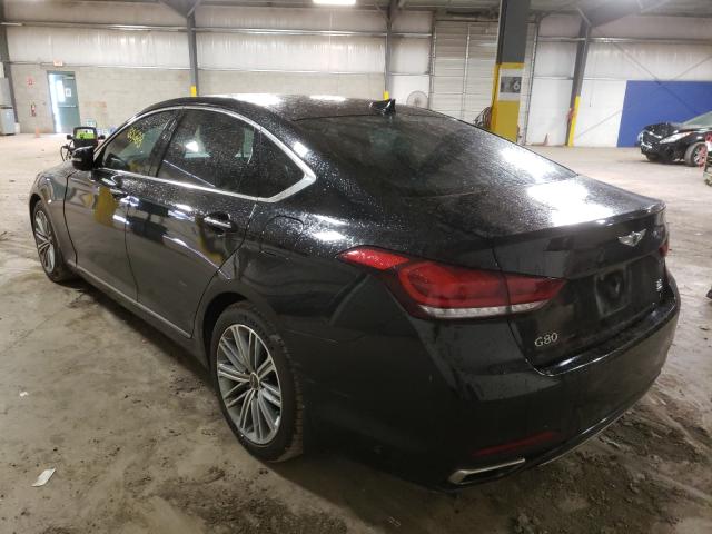 Photo 3 from auction – 2018 GENESIS G80 BASE with VIN KMHGN4JEXJU227719