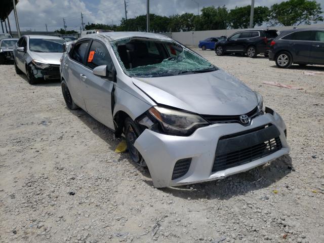 TOYOTA COROLLA L 2015 with VIN 2T1BURHEXFC437424 - Photo from auction