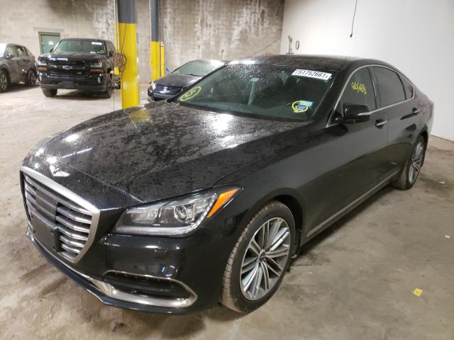 Photo 2 from auction – 2018 GENESIS G80 BASE with VIN KMHGN4JEXJU227719