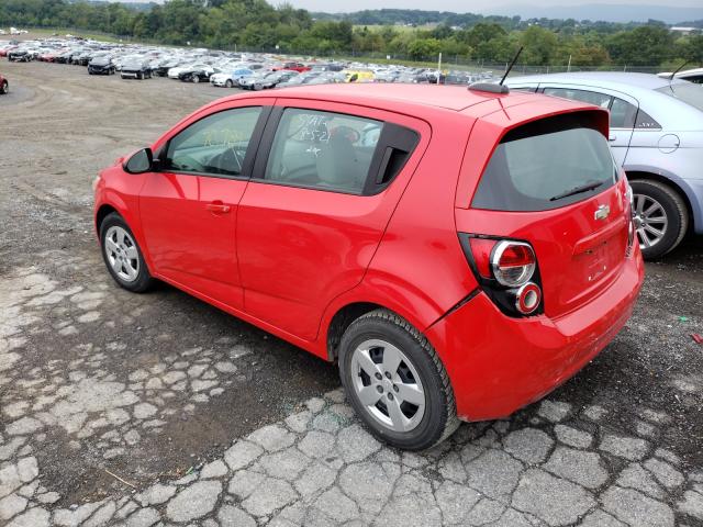 Photo 3 from auction – 2015 CHEVROLET SONIC LS with VIN 1G1JB6SHXF4157257