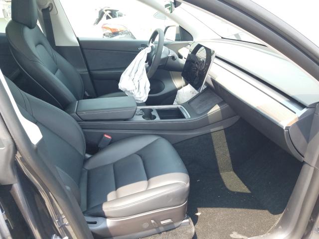 Photo 5 from auction – 2021 TESLA MODEL Y with VIN 5YJYGDEE5MF222843
