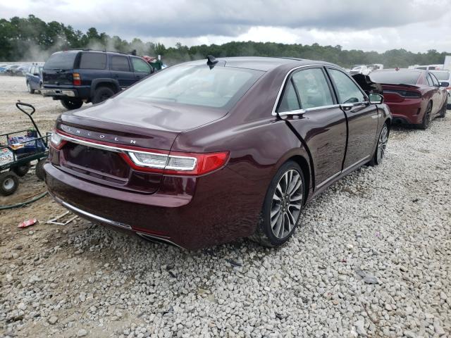 Photo 4 from auction – 2018 LINCOLN CONTINENTA with VIN 1LN6L9RP1J5617865