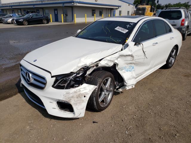Photo 2 from auction – 2017 MERCEDES-BENZ E 300 with VIN WDDZF4JBXHA180161