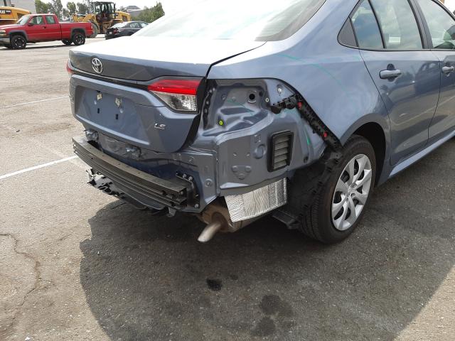 Photo 9 from auction – 2020 TOYOTA COROLLA LE with VIN 5YFEPRAEXLP073855