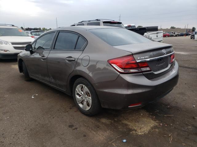 Photo 3 from auction – 2013 HONDA CIVIC LX with VIN 2HGFB2F51DH592725