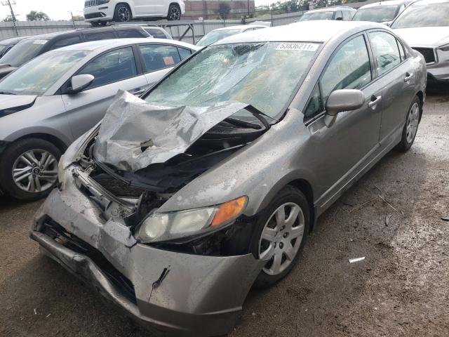 Photo 2 from auction – 2008 HONDA CIVIC LX with VIN 2HGFA16508H527108