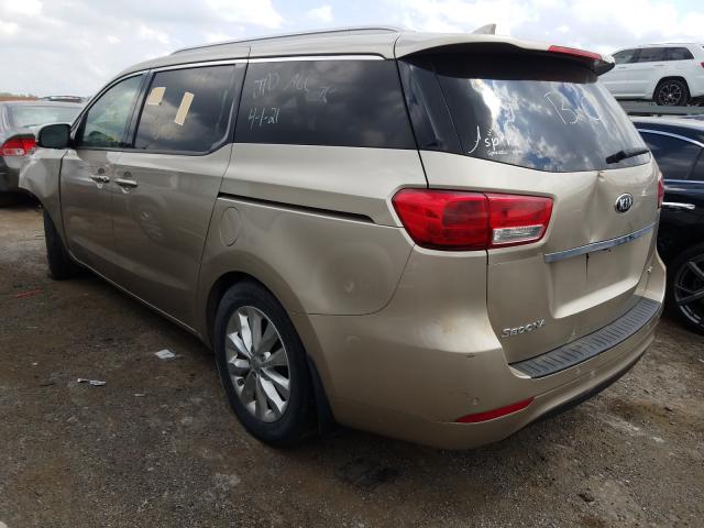Photo 3 from auction – 2016 KIA SEDONA EX with VIN KNDMC5C10G6161482