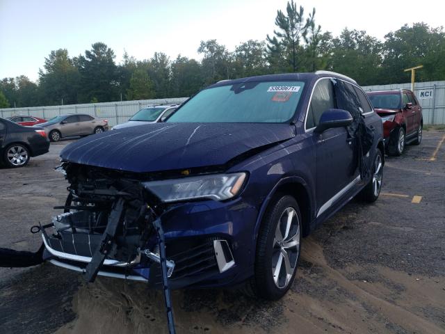 Photo 2 from auction – 2021 AUDI Q7 PREMIUM with VIN WA1LXAF72MD018351
