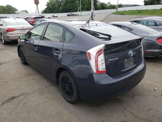Photo 3 from auction – 2013 TOYOTA PRIUS with VIN JTDKN3DU4D5633540