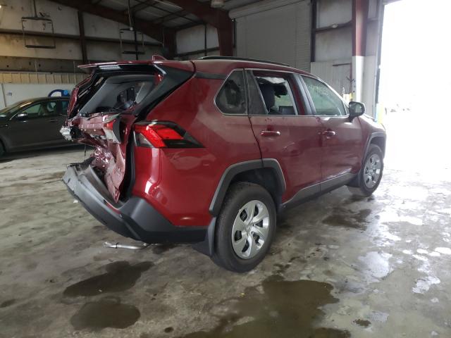 Photo 4 from auction – 2021 TOYOTA RAV4 LE with VIN 2T3F1RFV5MW199921