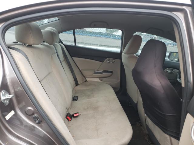 Photo 6 from auction – 2013 HONDA CIVIC LX with VIN 2HGFB2F51DH592725