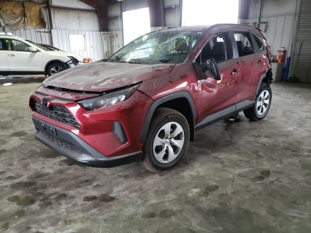 Photo 2 from auction – 2021 TOYOTA RAV4 LE with VIN 2T3F1RFV5MW199921