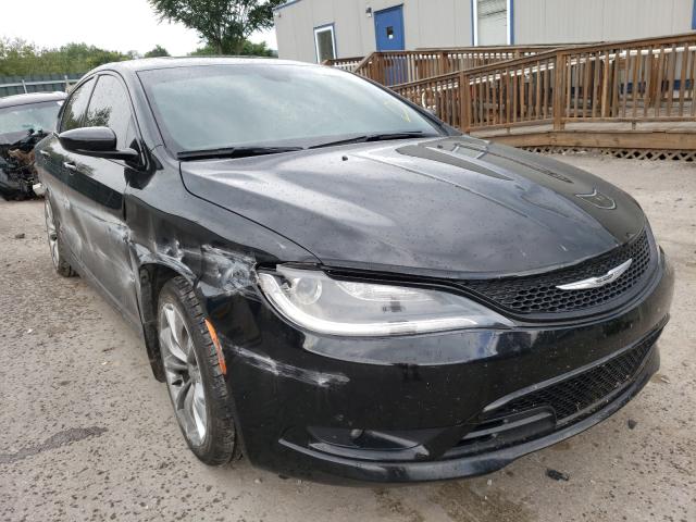 CHRYSLER 200 S 2015 with VIN 1C3CCCBBXFN709751 - Photo from auction