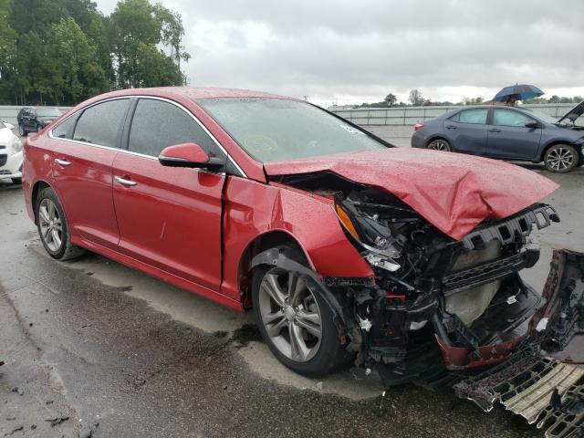 HYUNDAI SONATA SPO 2018 with VIN 5NPE34AF4JH596452 - Photo from auction
