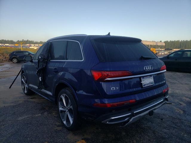 Photo 3 from auction – 2021 AUDI Q7 PREMIUM with VIN WA1LXAF72MD018351