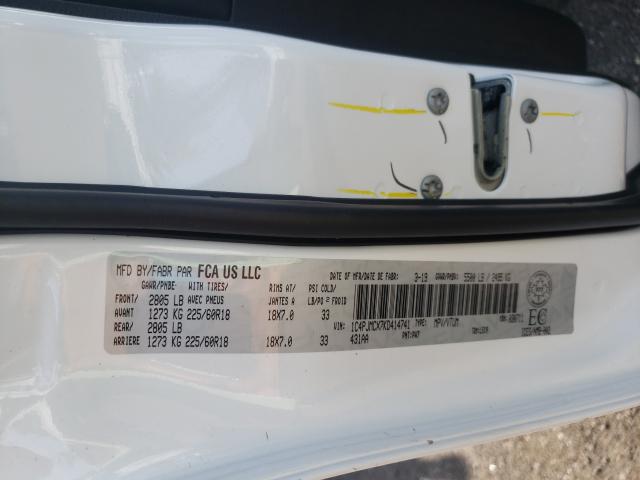 Photo 10 from auction – 2019 JEEP CHEROKEE L with VIN 1C4PJMCX7KD414741