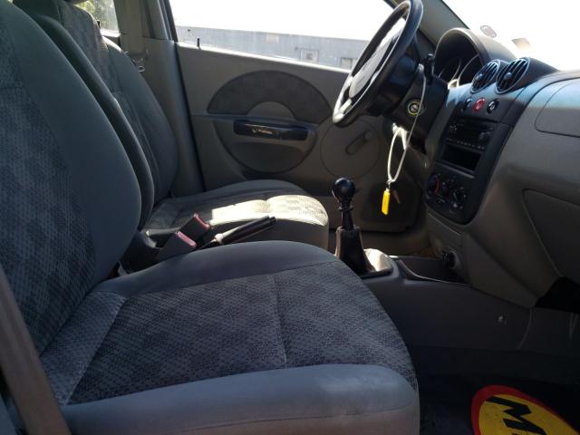 Zdjęcie 5 z aukcji – 2004 CHEVROLET AVEO z VIN KL1TD62674B239066