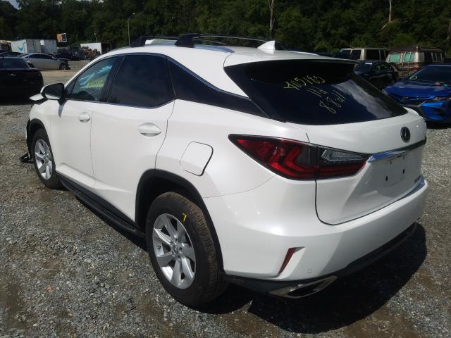 Photo 3 from auction – 2017 LEXUS RX 350 BAS with VIN 2T2BZMCA1HC068816